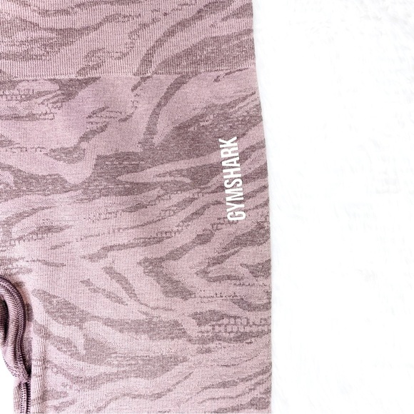 Gymshark Adapt Animal Seamless‎ Scrunch High Rise Leggings Size M - Picture 4 of 10